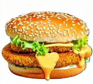 Chesse Veggies Tikki Burger