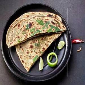 Grean Chilli Laccha Paratha