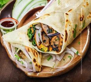 Mushroom Tandoori Roll