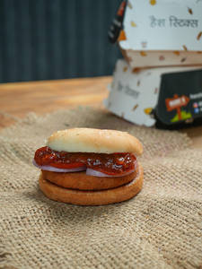 Veg Schezwan Burger