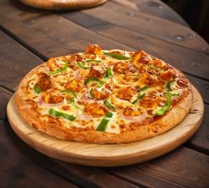 Paneer tikka pizza