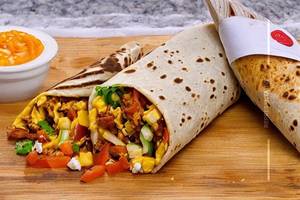 Mexican Style Cottage Cheese Wrap