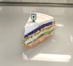 Rainbow pastry