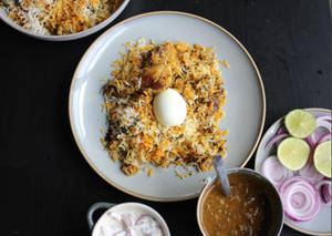 Chicken Egg Biryani