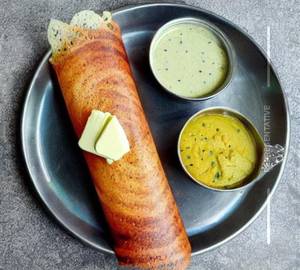 Butter plain dosa