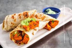Achari Paneer Tikka Roll