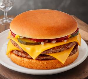 Chicken Burger (Double Cheese)