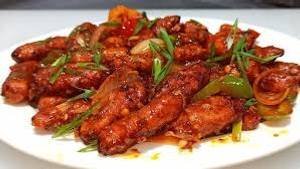 Baby Corn Chilli Gravy