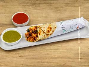 Barbeque Paneer Roll