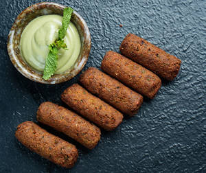 Veg Seekh Kebab (6 Pcs)