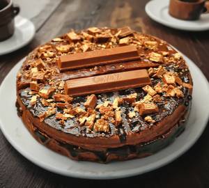 Crunchy kitkat waffle