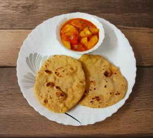 Aloo Tamatar With 4roti