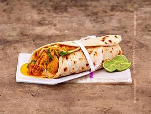 Chicken korma roll