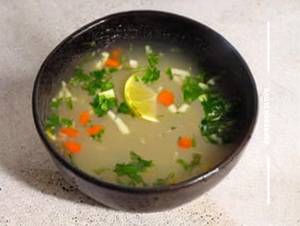 Lemon Coriander Soup