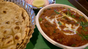 Veg Kolhapuri With 3 Roti And Veg Biryani [Full]