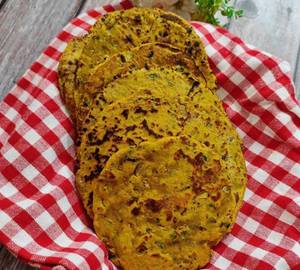 2 Tawa Missi Roti with Curd