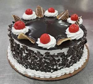 Black Forest Classic Eggless - Rd (S)
