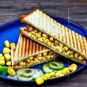 Corn cheese Sandwich