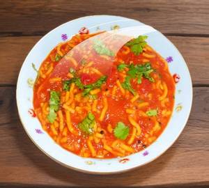 Sev Tamatar with 4 Roti