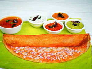Onion Podi Dosa