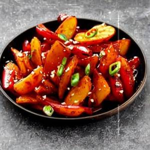 Honey Chilli Potatoes