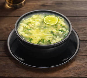 Lemon Corriander Soup (chicken + Egg)