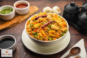 Chilli Garlic Fried Rice (chicken)