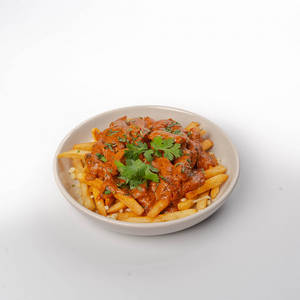 Butter Chicken Loaded Fries