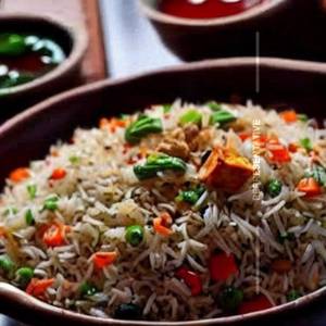 Paneer fried rice         