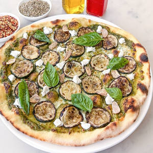 Creamy Basil Zucchini