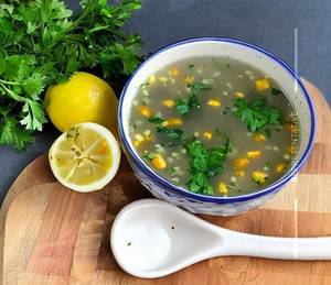 Lemon Corriander Soup