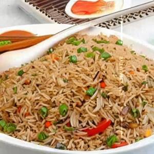Mushroom Schezwan Fried Rice