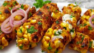 Corn Cheese Kebab