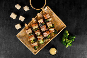 Teriyaki Skewer Tofu