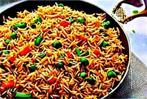 Veg schezwan fried rice