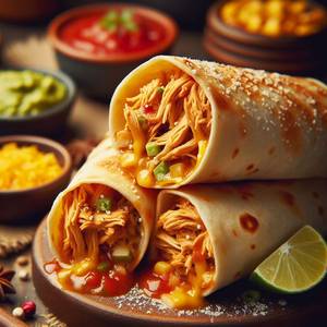 Crispy chicken roll