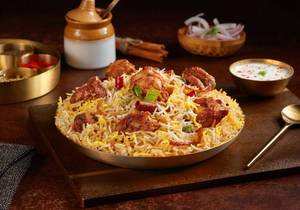Boneless Mughlai Chicken Biryani