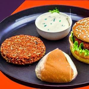 Veg Achari Burger