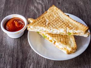 Cheese over load grilled sandwich