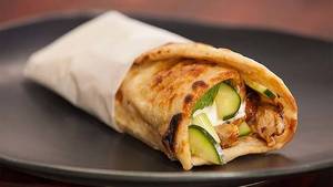Tandoori chicken roll