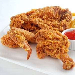 Crispy fried chicken