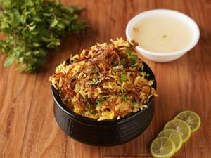 Tandoori chicken biryani (2pcs)