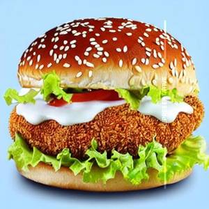 Crispy  Chicken  Burger