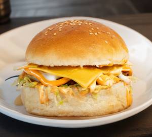 Cheesy Zinger Chicken Burger