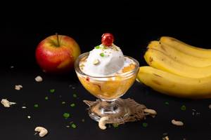 Fruit Salad With Ice Cream