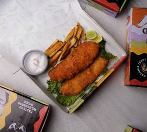 Trout Fish and Chips