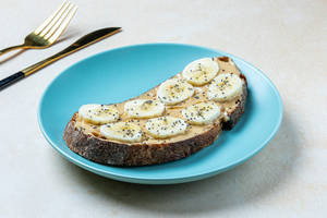 Peanut Butter & Banana Sourdough Toast