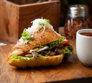 Croissant Mushroom Sandwich (1Pc)