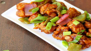 Crispy Chilli Mushroom
