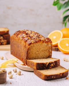 Hazelnut Orange Loaf Slice (1 Slice)